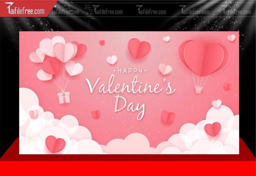 Mẫu Thiết Kế Phông Nền Ngày Valentine 14-02_L53