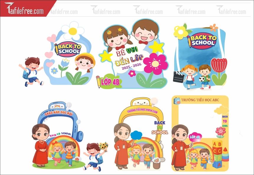 Tổng Hợp Background Nền Chào Mừng Năm Học Mới_LG102