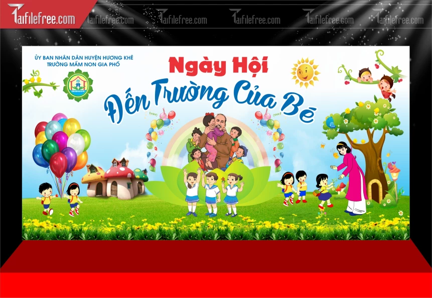 Maket Ngày Hội Đến Trường Của Bé_LG128