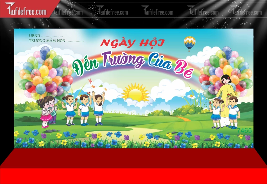 Maket Ngày Hội Đến Trường Của Bé_LG129