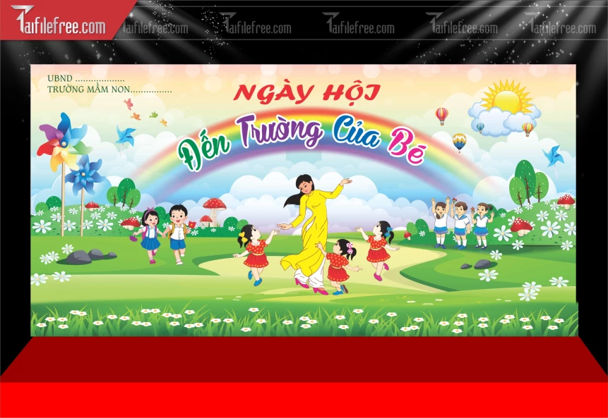 Maket Ngày Hội Đến Trường Của Bé_LG130