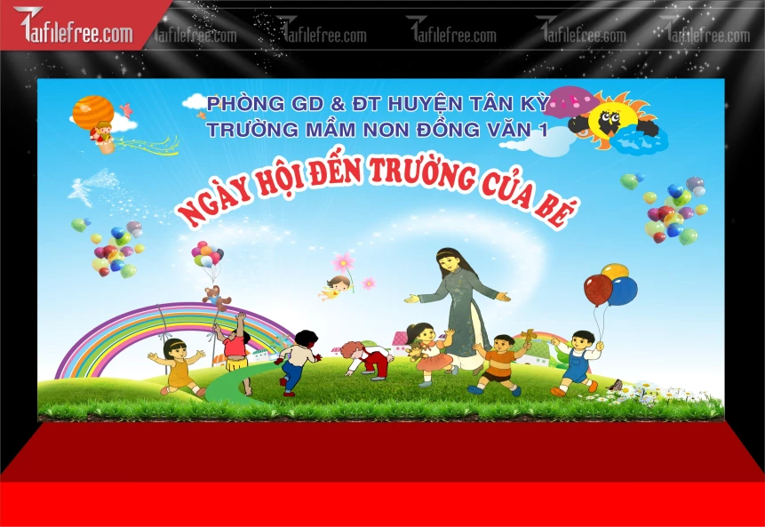 Maket Ngày Hội Đến Trường Của Bé_LG132