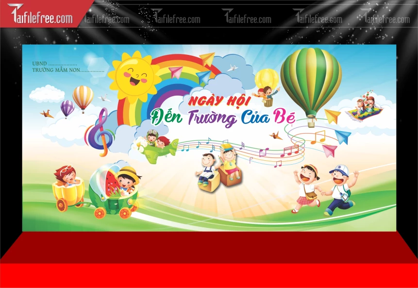 Maket Ngày Hội Đến Trường Của Bé_LG133