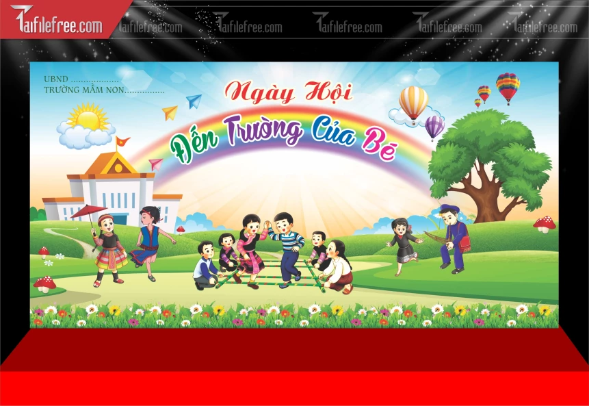 Maket Ngày Hội Đến Trường Của Bé_LG134