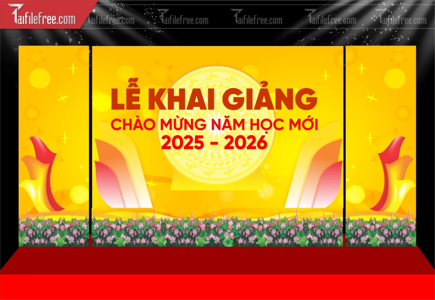 Background Chào Mừng Năm Học Mới_LG152