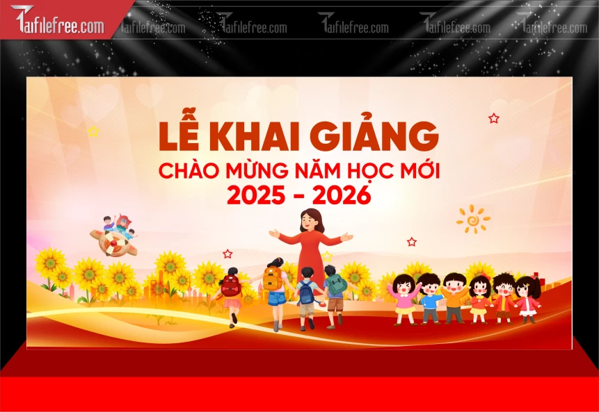 Phông Nền Chào Mừng Năm Học Mới_LG161