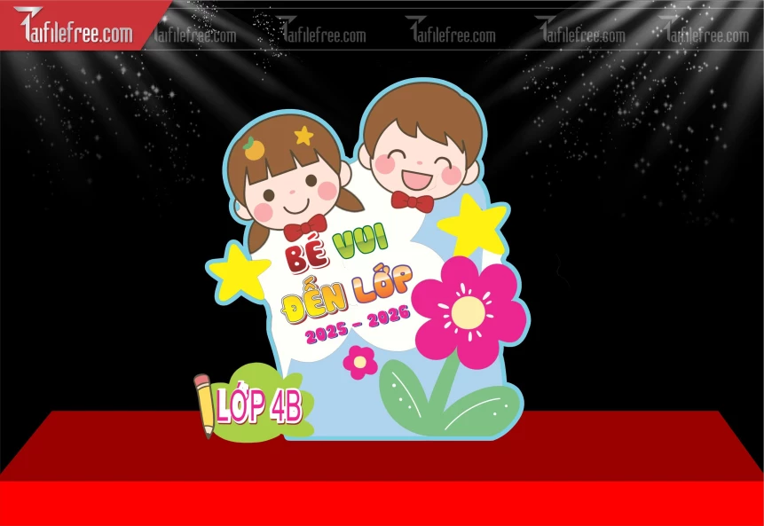 Background Chào Năm Học Mới_LG173