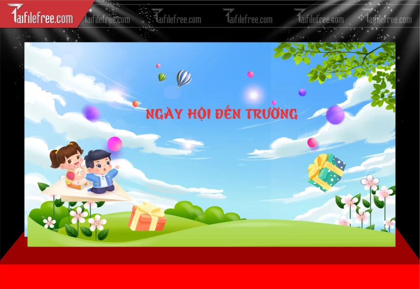 Phông Nền Ngày Hội Đến Trường_LG176