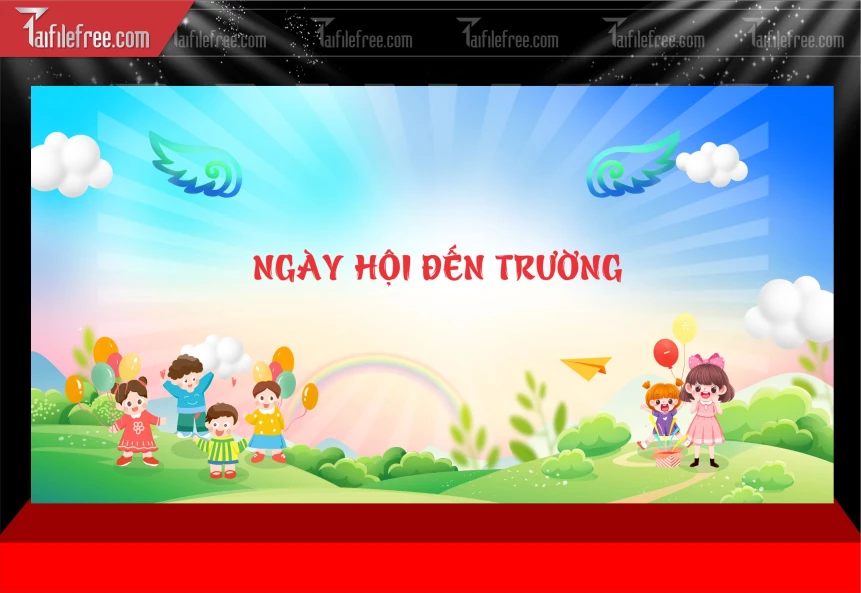 Phông Nền Ngày Hội Đến Trường_LG177