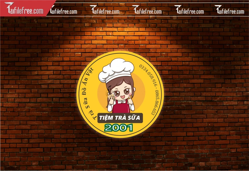 Logo Tiệm Trà Sữa_LG205