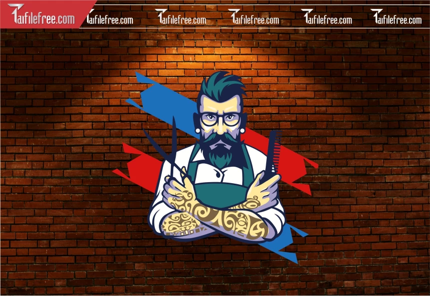 Logo Tiệm Cắt Tóc_LG206