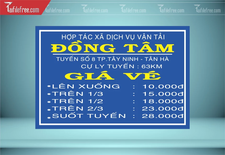 Logo Vé Dịch Vụ Vận Tải Đồng Tâm_LG222