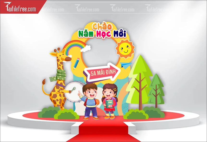 Phông Nền Chào Mừng Năm Học Mới_LG80