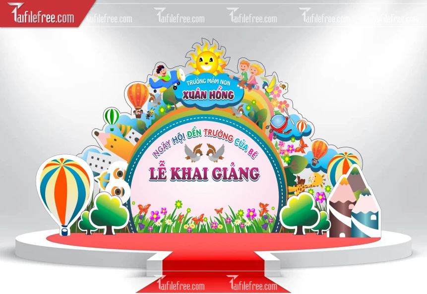 Backrgound Chào Mừng Năm Học Mới_LG83