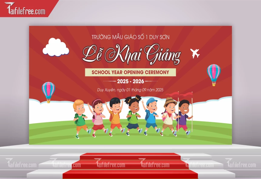 Background Chào Mừng Năm Học Mới_LG83