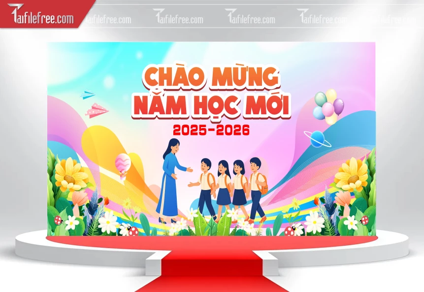 Phong Nền Chào Mừng Năm Học Mới_LG88