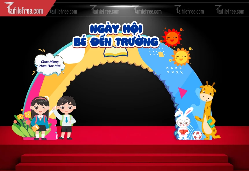 Phông Nền Ngày Hội Đến Trường_LG89