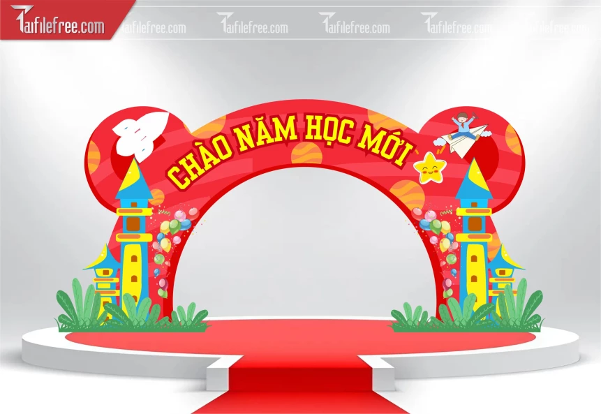Background Nền Chào Mừng Năm Học Mới_LG96