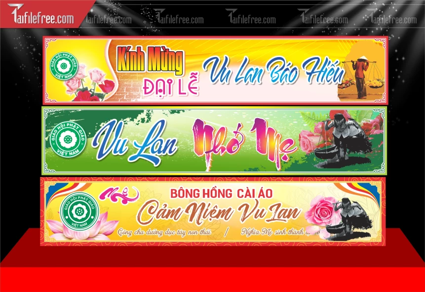 File Thiết Kế Băng Rôn Vu Lan Báo Hiếu Đẹp_LL45