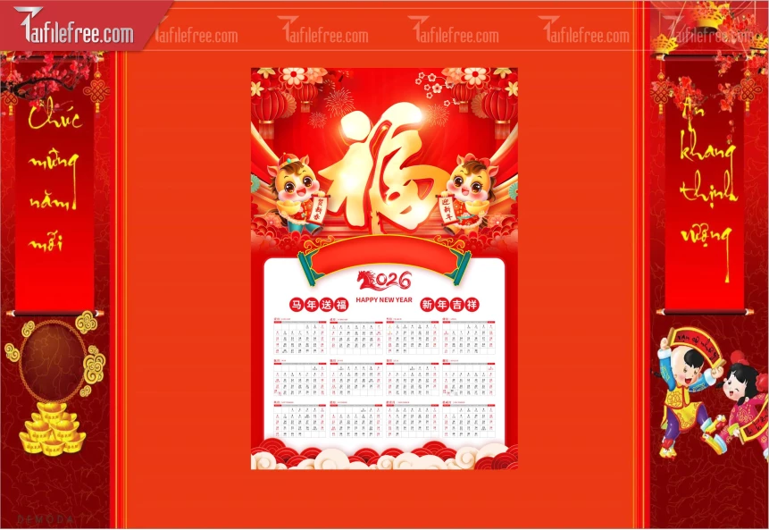 Lịch Tết Bính Ngọ Năm 2026_LT26