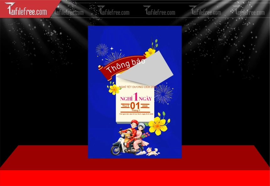 Lịch Thông Báo Nghỉ Tết_LX101