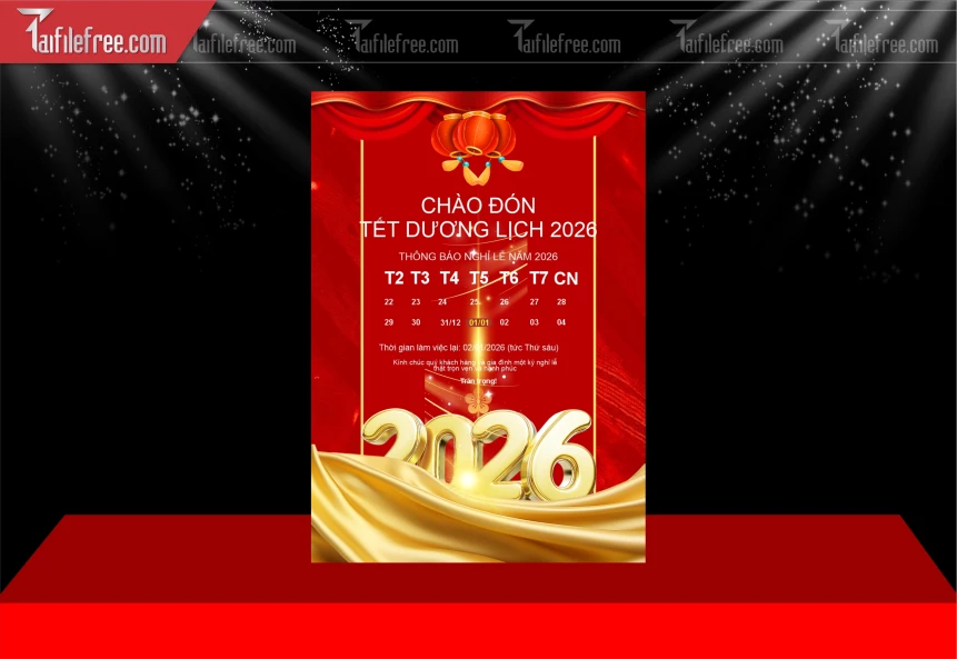 Lịch Thông Báo Nghỉ Tết_LX98