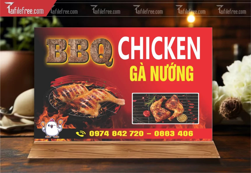 Menu BBQ-Gà Nướng _M227