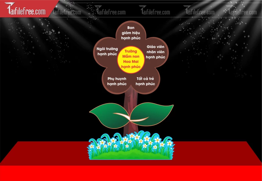 Mô Hình Trang Trí Mầm Non_MN253