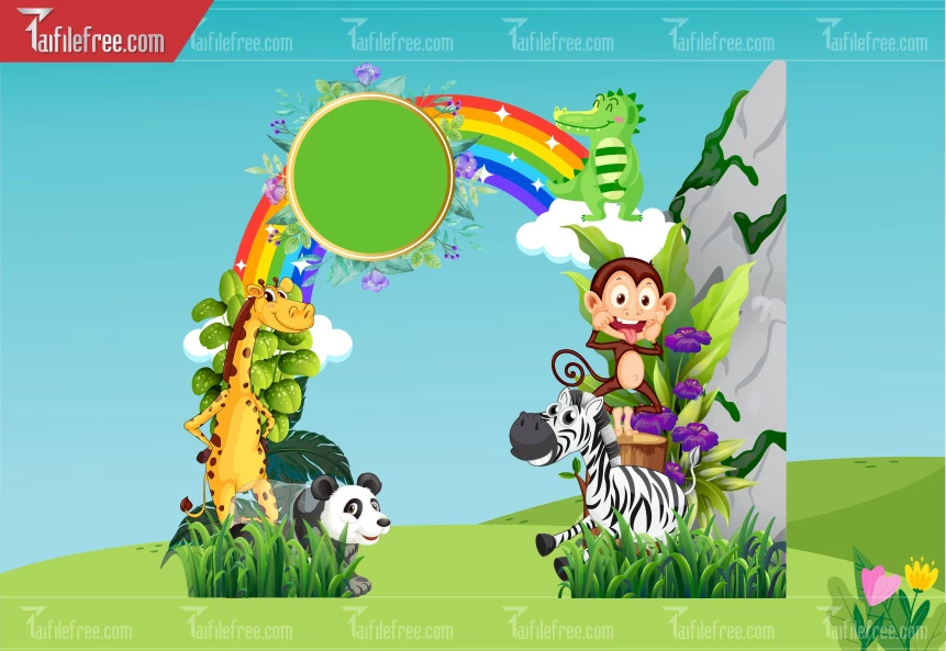 Cổng Khu Vui Chơi Trang Trí Trường Mầm Non_MN101