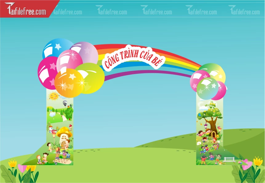 Cổng Công Trình Của Bé_MN145