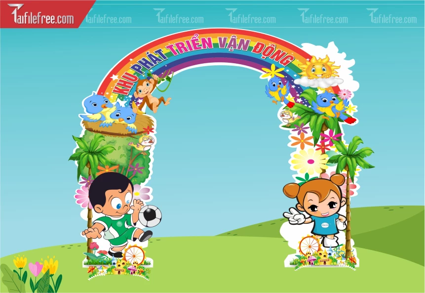 Cổng Khu Phát Triển Vận Động_MN154