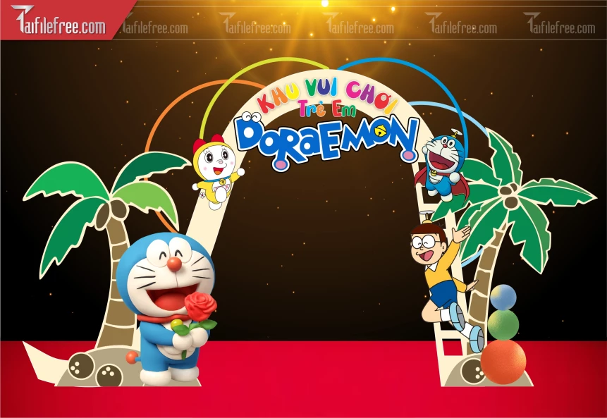 Cổng Khu Vui Chơi Doraemon_MN158