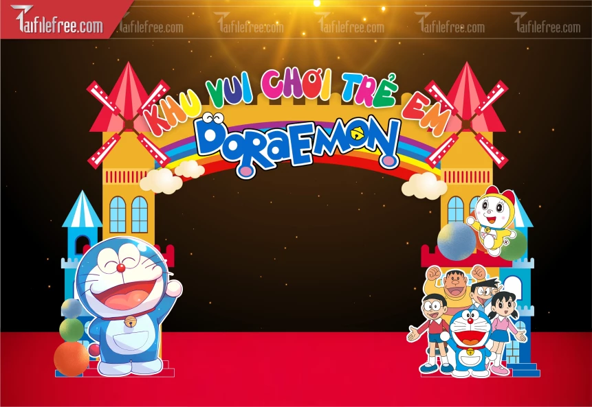Cổng Khu Vui Chơi Doraemon_MN159