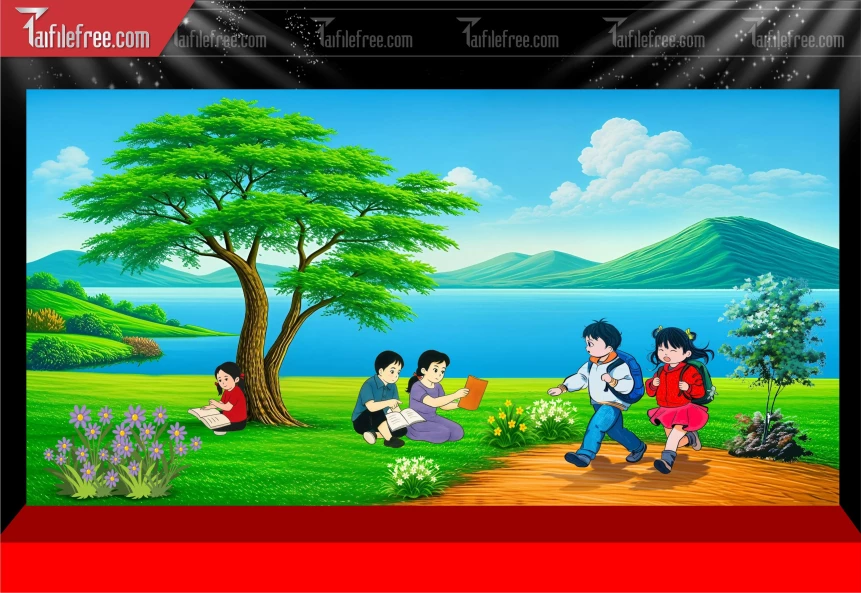 Tranh Tường Trường Học_MN172