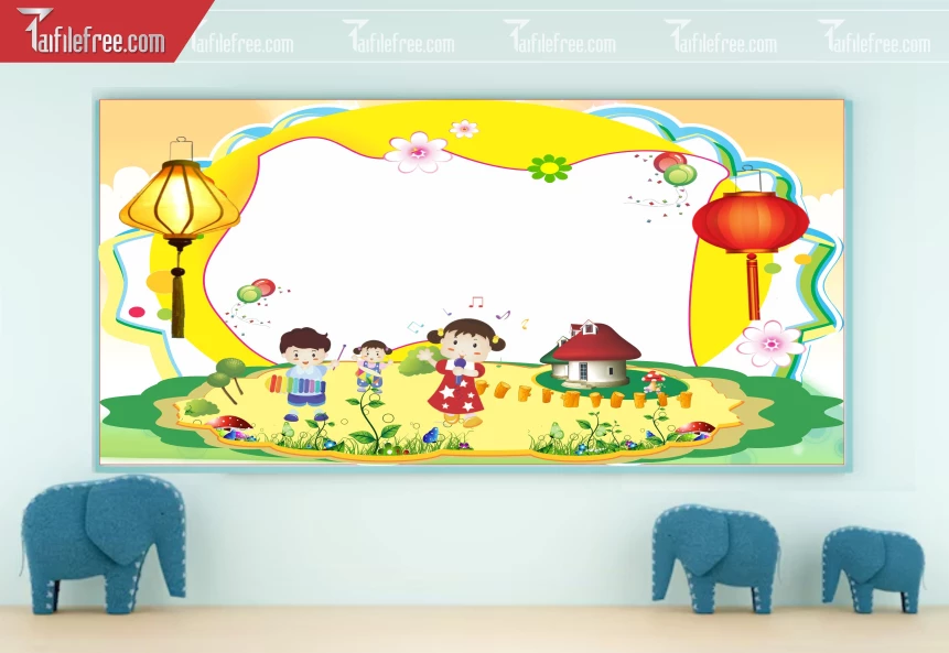 Tranh Trang Trí Trường Mầm Non_MN185