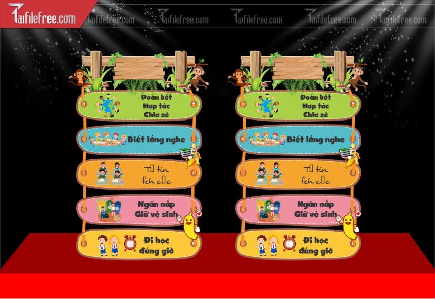 Mô Hình Trang Trí Mầm Non_MN193