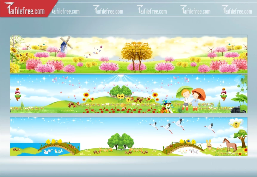 Băng Rôn Trang Trí Mầm Non_MN199