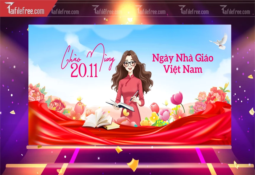 Background Ngày Nhà Giáo Việt Nam 20-11_NNG115