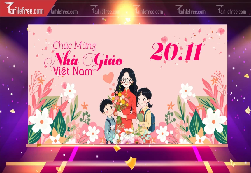 Background Ngày Nhà Giáo Việt Nam 20-11_NNG117