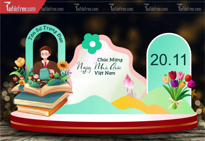 Background Ngày Nhà Giáo Việt Nam 20-11_NNG125