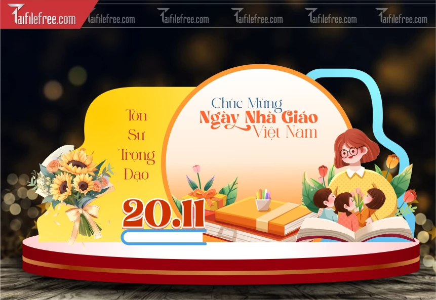 Background Ngày Nhà Giáo Việt Nam 20-11_NNG126