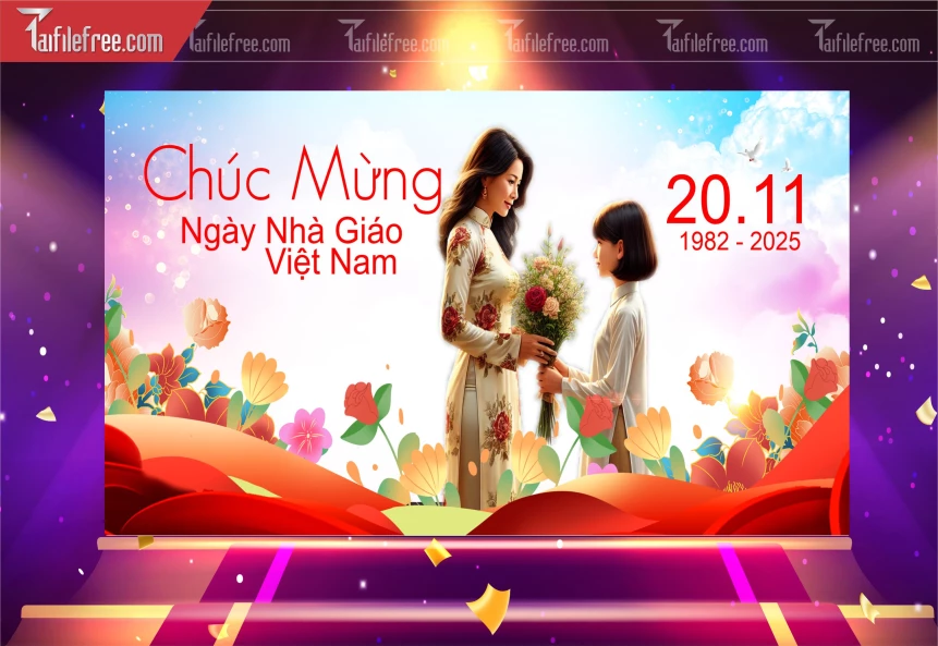 Background Ngày Nhà Giáo Việt Nam 20-11_NNG129