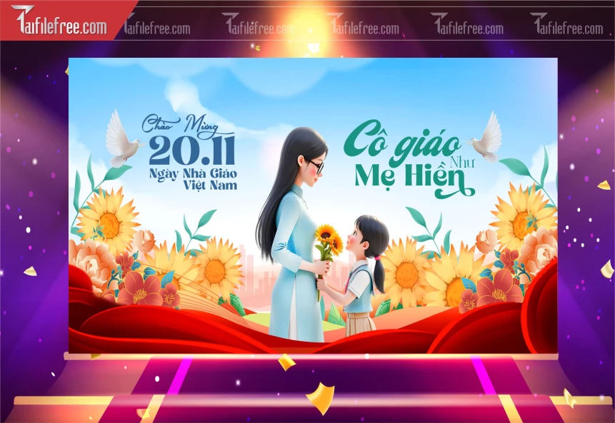 Background Ngày Nhà Giáo Việt Nam 20-11_NNG131