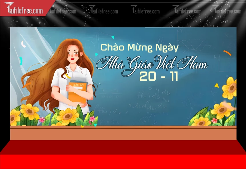 Phông Nền Ngày Nhà Giáo Việt Nam 20-11_NNG142