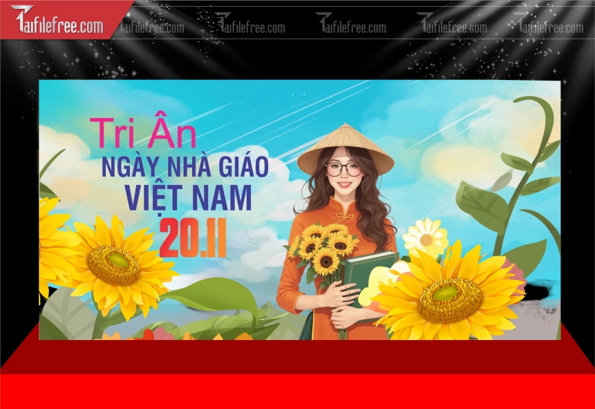 Phông Nền Ngày Nhà Giáo Việt Nam 20-11_NNG151