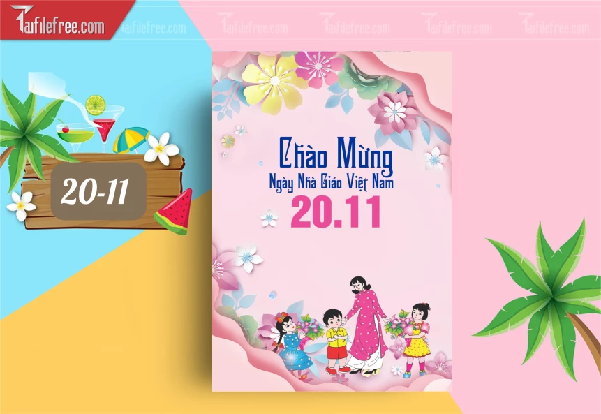 Mẫu Poster Ngày Nhà Giáo Việt Nam 20-11_NNG165