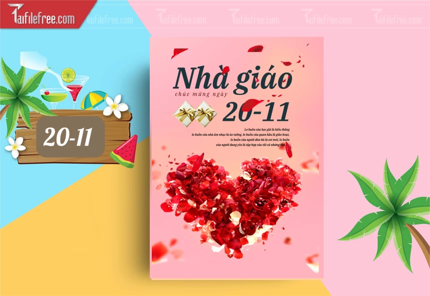 Mẫu Poster Ngày Nhà Giáo Việt Nam 20-11_NNG167