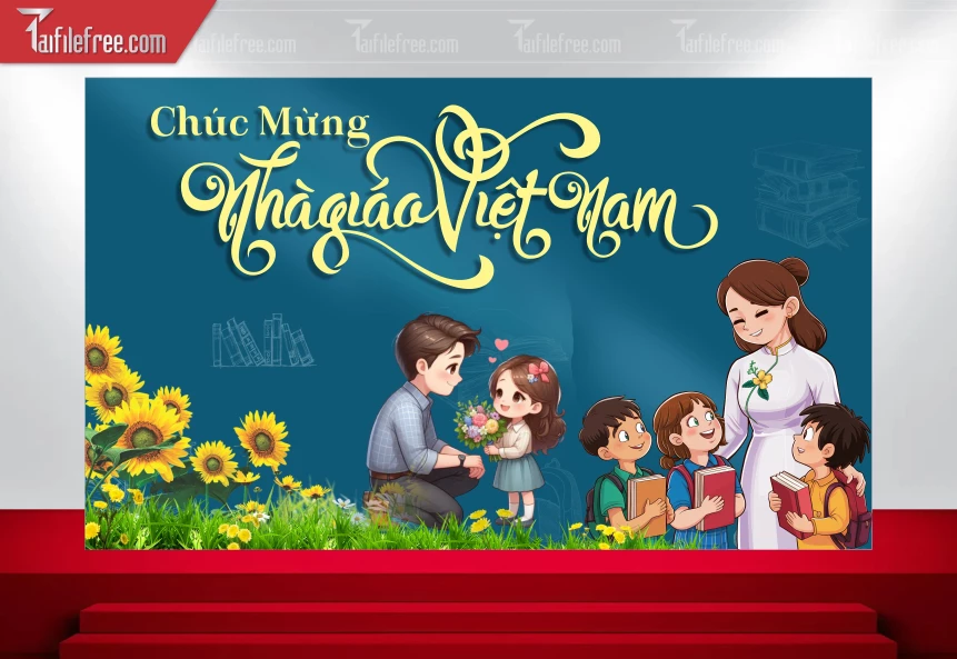 Phông Nền Ngày Nhà Giáo Việt Nam 20-11_NNG169