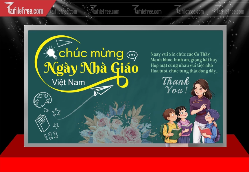 Phông Nền Ngày Nhà Giáo Việt Nam 20-11_NNG174