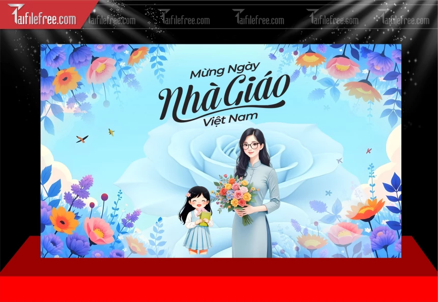 Phông Nền Ngày Nhà Giáo Việt Nam 20-11_NNG178
